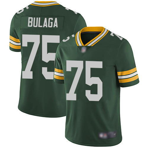 Green Bay Packers Limited Green Men #75 Bulaga Bryan Home Jersey Nike NFL Vapor Untouchable->youth nfl jersey->Youth Jersey